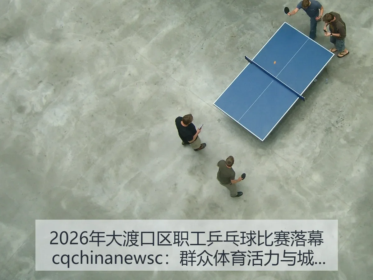 2026年大渡口区职工乒乓球比赛落幕 cq:群众体育活力与城市温度观察